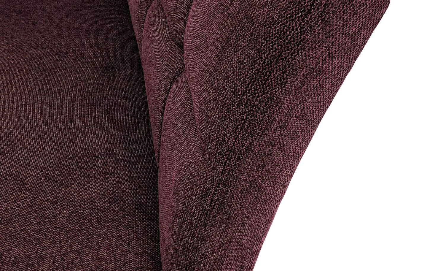 Woodford Polsterbank Mako | Bordeaux Buche natur Webstoff fein 3 Woodford Polsterbank Mako | Bordeaux Buche natur Webstoff fein – Bild 3