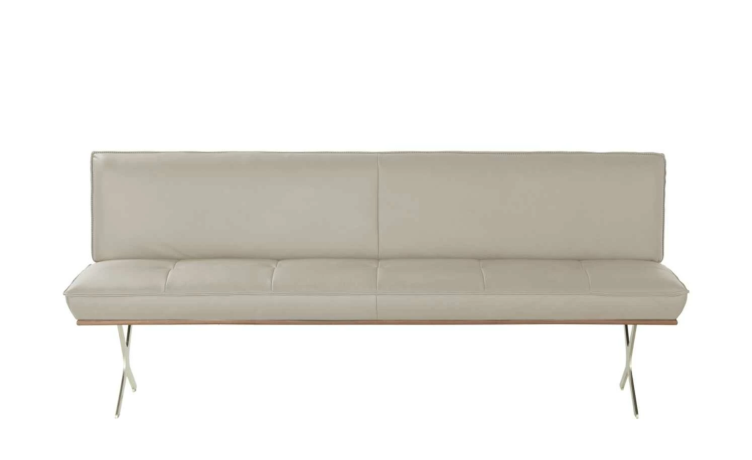 KOINOR Sitzbank Dining System 1 | Perla (Hellbeige) / Kontrastnaht Beige 154|cm 2 KOINOR Sitzbank Dining System 1 | Perla (Hellbeige) / Kontrastnaht Beige 154|cm – Bild 2