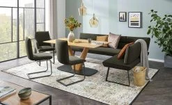 KOINOR Eckbank Dining System 3 | Anthrazit links 217|cm