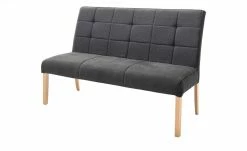 Woodford Polsterbank Renaldo | Anthrazit Buche natur