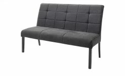 Woodford Polsterbank Renaldo | Anthrazit Buche Schwarz