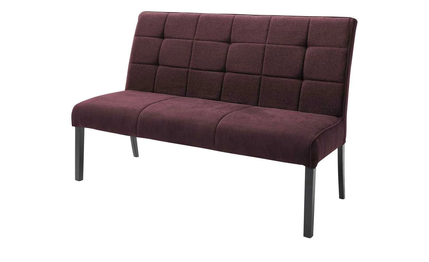 Woodford Polsterbank Renaldo | Bordeaux Buche Schwarz 1 Woodford Polsterbank Renaldo | Bordeaux Buche Schwarz