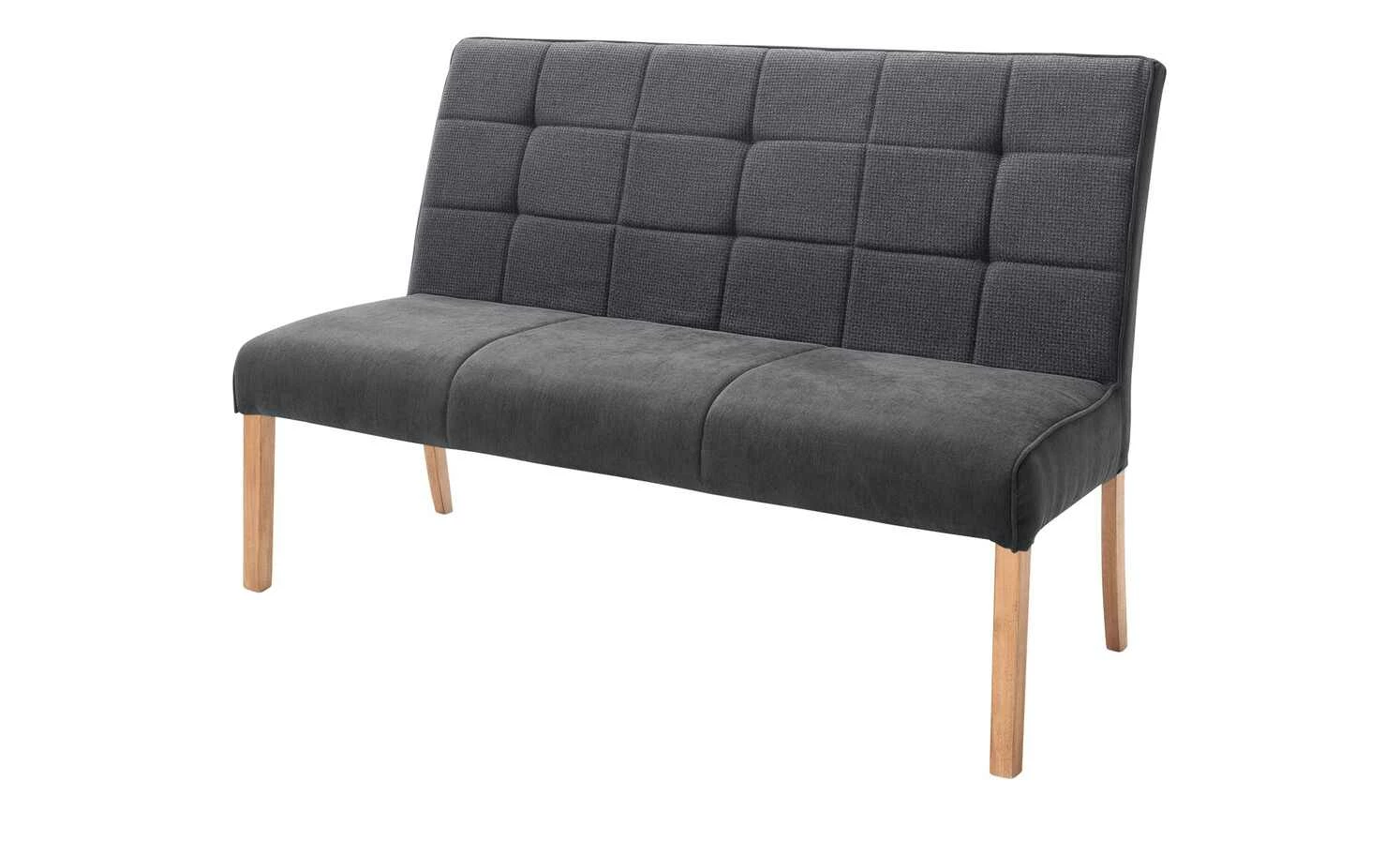 Woodford Polsterbank Renaldo | Anthrazit Eiche geölt 2 Woodford Polsterbank Renaldo | Anthrazit Eiche geölt – Bild 2