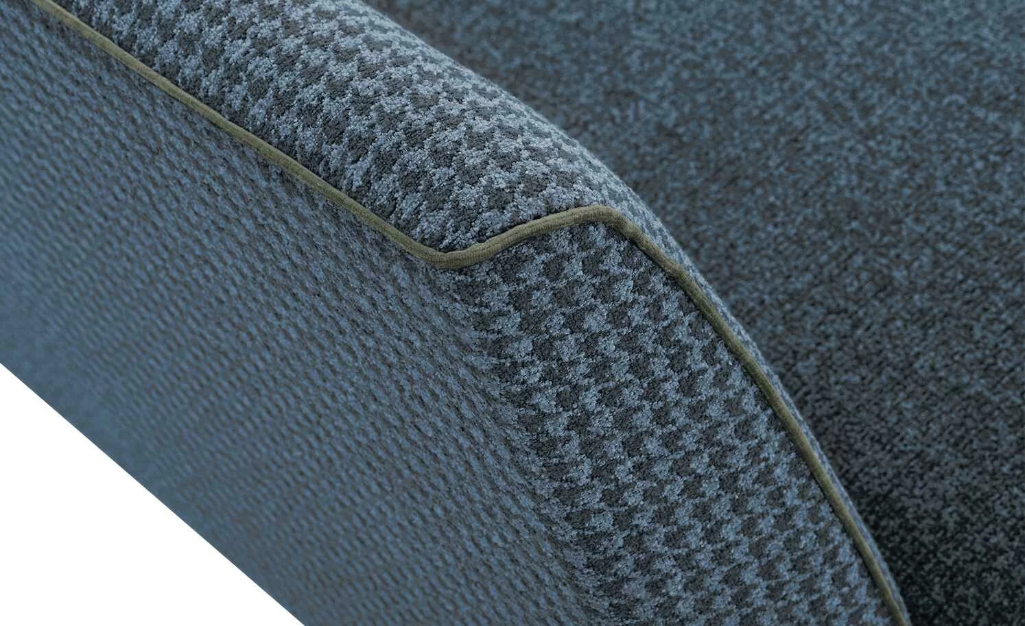 Barnickel Küchensofa Tabea | Blau / Dunkelgrau 126|cm Schwarz 3 Barnickel Küchensofa Tabea | Blau / Dunkelgrau 126|cm Schwarz – Bild 3