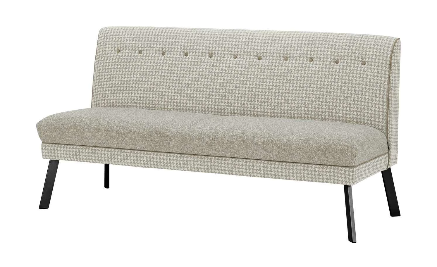 Barnickel Küchensofa Tabea | Beige / Creme 126|cm Schwarz 2 Barnickel Küchensofa Tabea | Beige / Creme 126|cm Schwarz – Bild 2