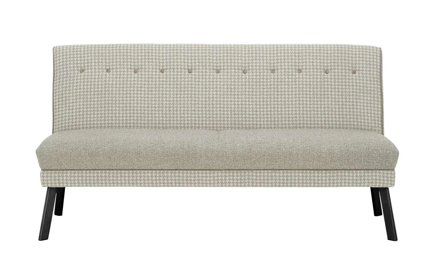 Barnickel Küchensofa Tabea | Beige / Creme 126|cm Schwarz 3 Barnickel Küchensofa Tabea | Beige / Creme 126|cm Schwarz – Bild 3