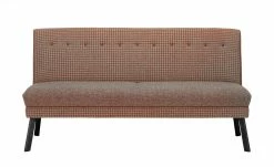 Barnickel Küchensofa Tabea | Rot / Taupe 126|cm Schwarz -Bänke Verkaufsladen 15305003 11 202205121239