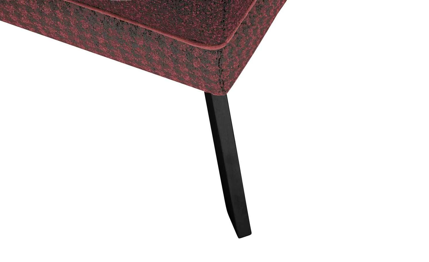 Barnickel Küchensofa Tabea | Bordeaux / Grau 126|cm Schwarz 6 Barnickel Küchensofa Tabea | Bordeaux / Grau 126|cm Schwarz – Bild 6