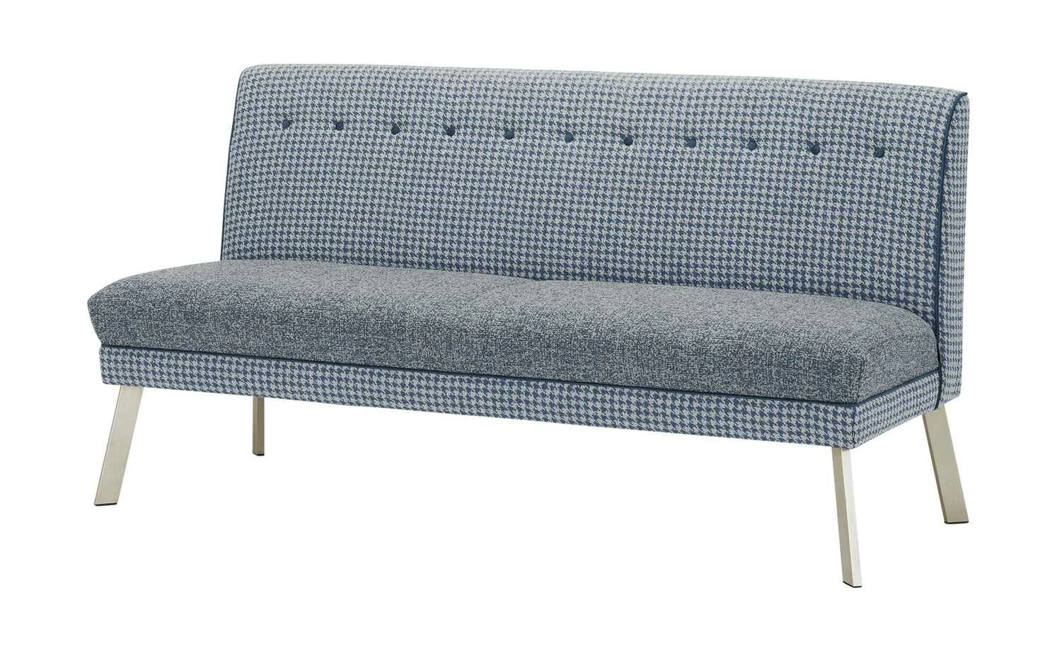 Barnickel Küchensofa Tabea | Blau / Hellgrau 126|cm Edelstahl 2 Barnickel Küchensofa Tabea | Blau / Hellgrau 126|cm Edelstahl – Bild 2