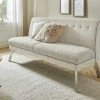 Barnickel Küchensofa Tabea | Beige / Creme 126|cm Edelstahl