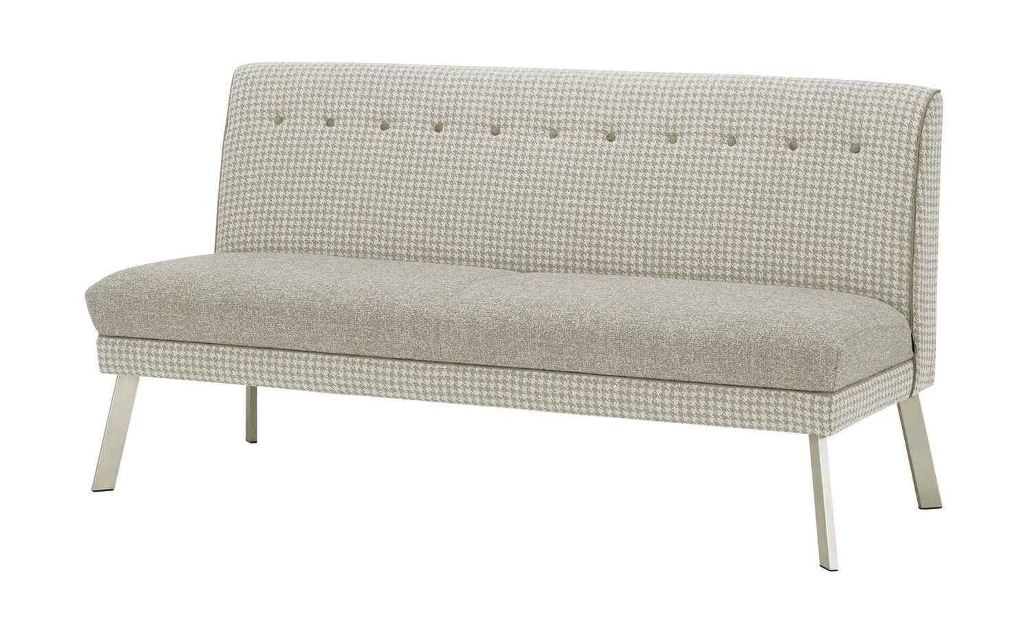 Barnickel Küchensofa Tabea | Beige / Creme 126|cm Edelstahl 2 Barnickel Küchensofa Tabea | Beige / Creme 126|cm Edelstahl – Bild 2