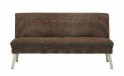 Barnickel Küchensofa Tabea | Orange / Dunkelbraun 126|cm Edelstahl -Bänke Verkaufsladen 15305027 12 202205122232