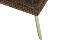 Barnickel Küchensofa Tabea | Orange / Dunkelbraun 126|cm Edelstahl -Bänke Verkaufsladen 15305027 8 202205122232