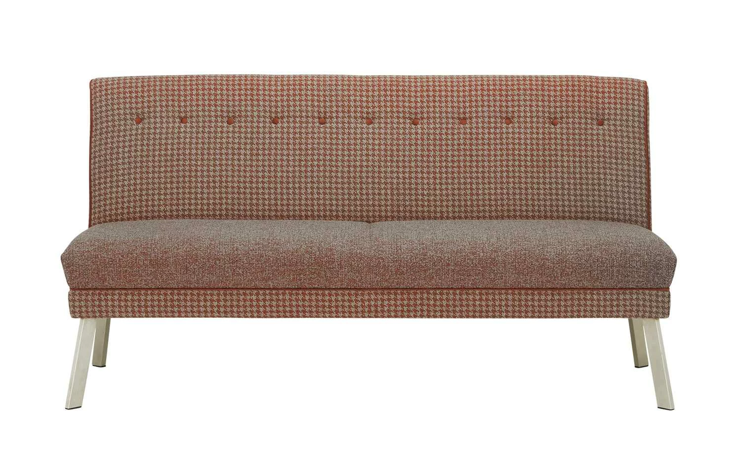 Barnickel Küchensofa Tabea | Rot / Taupe 126|cm Edelstahl 12 Barnickel Küchensofa Tabea | Rot / Taupe 126|cm Edelstahl – Bild 12