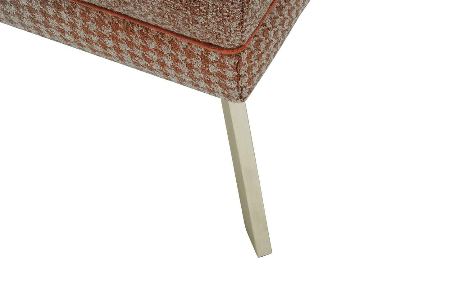 Barnickel Küchensofa Tabea | Rot / Taupe 126|cm Edelstahl 4 Barnickel Küchensofa Tabea | Rot / Taupe 126|cm Edelstahl – Bild 4