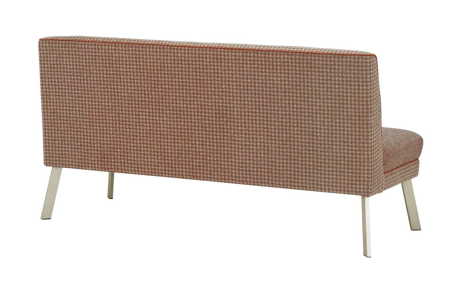 Barnickel Küchensofa Tabea | Rot / Taupe 126|cm Edelstahl 8 Barnickel Küchensofa Tabea | Rot / Taupe 126|cm Edelstahl – Bild 8