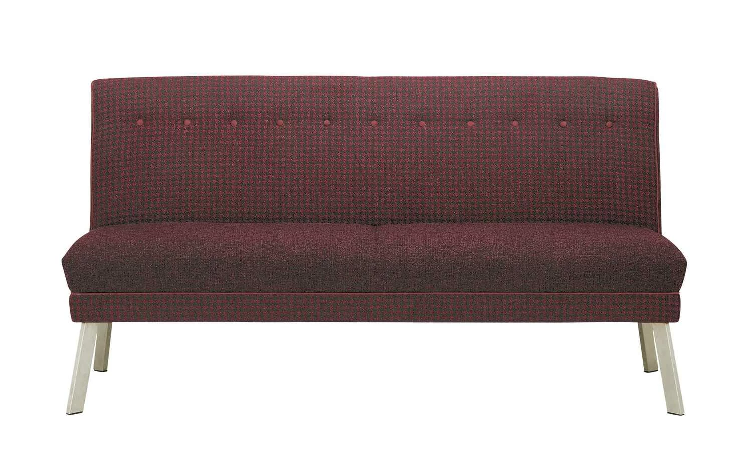 Barnickel Küchensofa Tabea | Bordeaux / Grau 126|cm Edelstahl 4 Barnickel Küchensofa Tabea | Bordeaux / Grau 126|cm Edelstahl – Bild 4