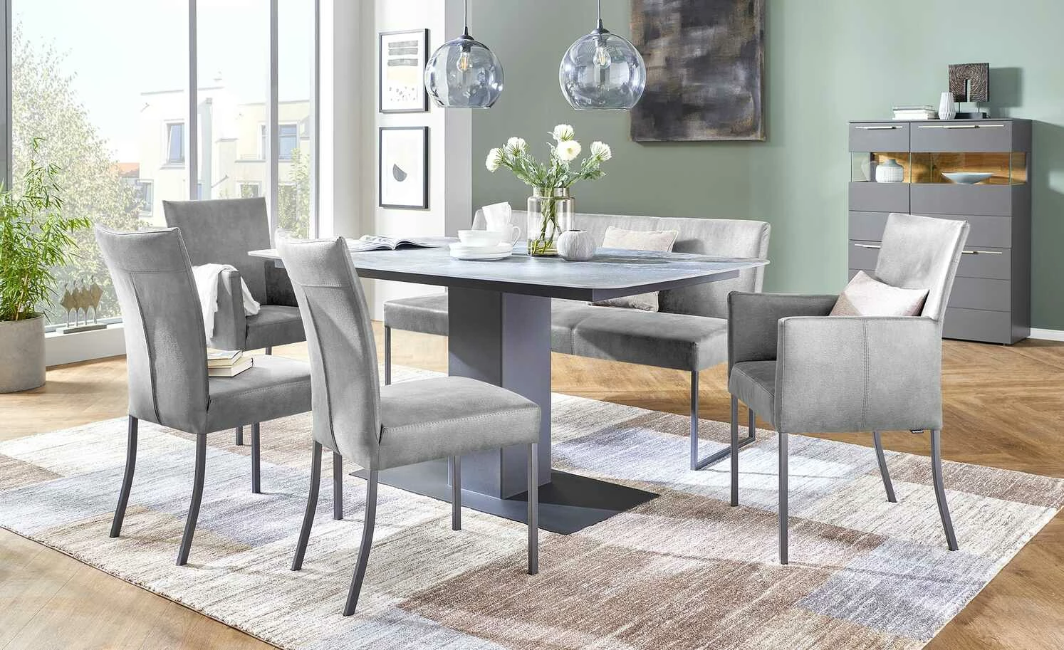 Musterring Einzelbank Nova | Dolphin (Hellgrau) 120|cm 1 Musterring Einzelbank Nova | Dolphin (Hellgrau) 120|cm