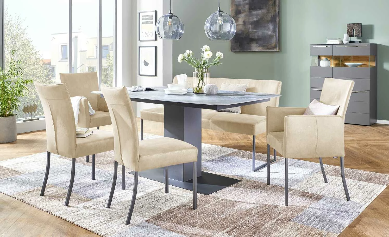 Musterring Einzelbank Nova | Cream (Beige) 120|cm 1 Musterring Einzelbank Nova | Cream (Beige) 120|cm