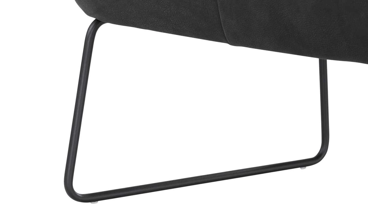 KOINOR Leder-Rundbank Essay | Omega (Dunkelgrau) 4 KOINOR Leder-Rundbank Essay | Omega (Dunkelgrau) – Bild 4