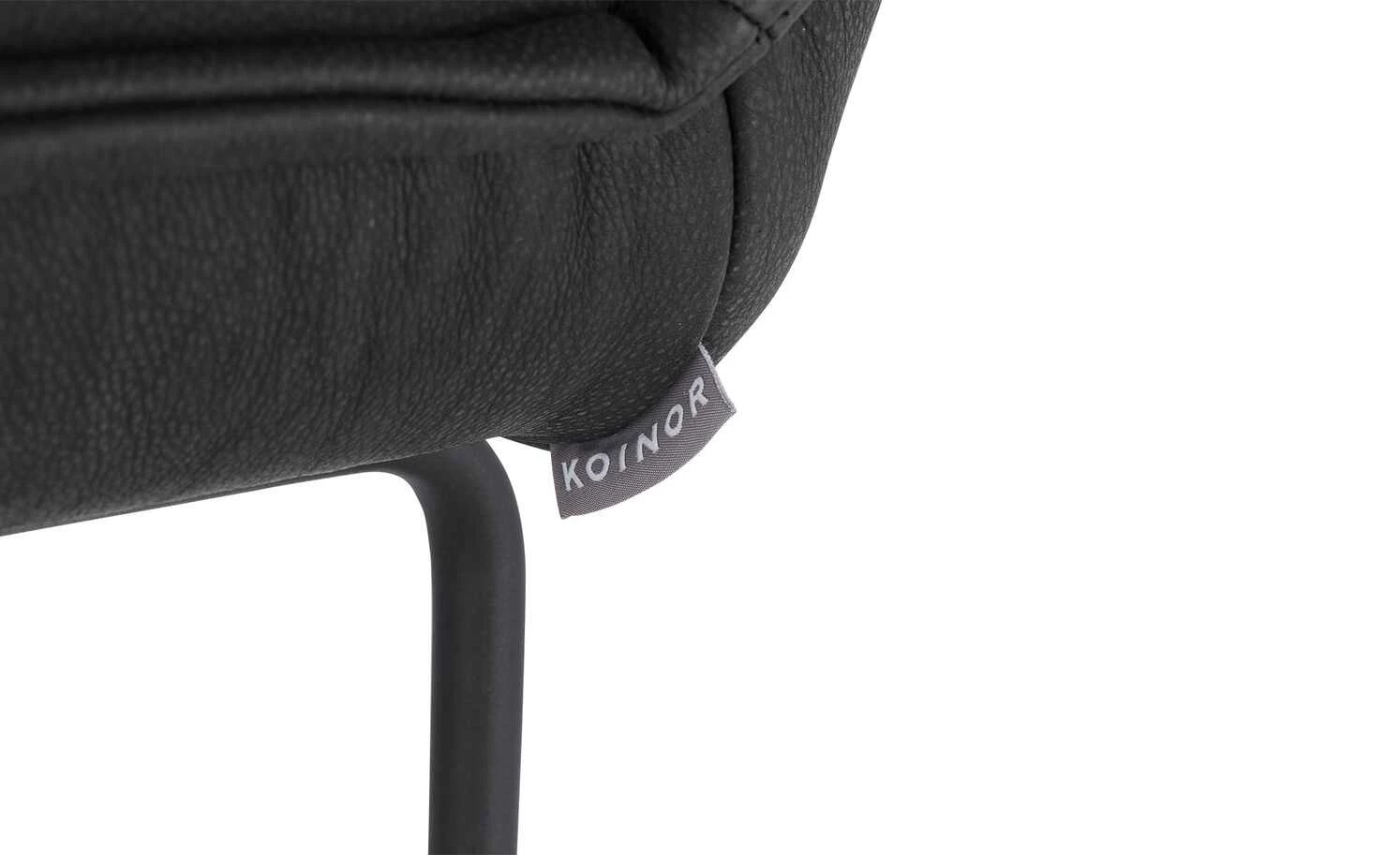 KOINOR Leder-Rundbank Essay | Omega (Dunkelgrau) 6 KOINOR Leder-Rundbank Essay | Omega (Dunkelgrau) – Bild 6