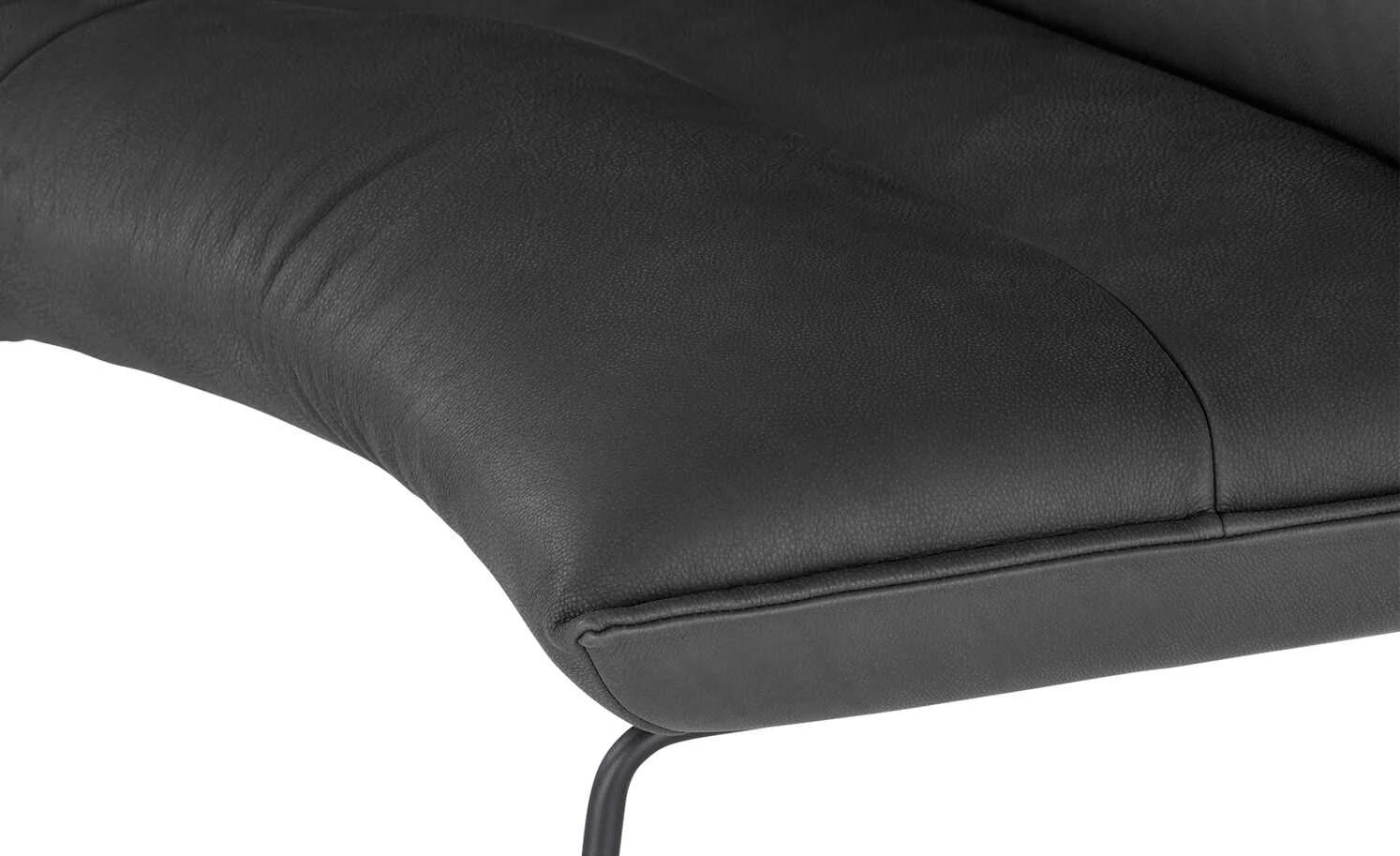 KOINOR Leder-Rundbank Essay | Omega (Dunkelgrau) 7 KOINOR Leder-Rundbank Essay | Omega (Dunkelgrau) – Bild 7