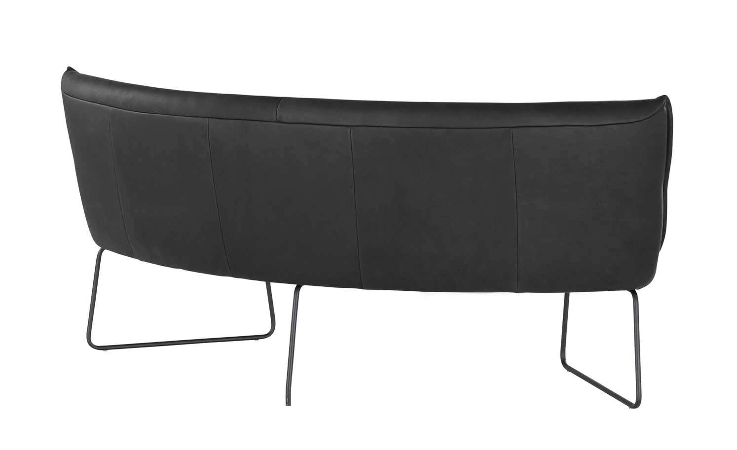 KOINOR Leder-Rundbank Essay | Omega (Dunkelgrau) 9 KOINOR Leder-Rundbank Essay | Omega (Dunkelgrau) – Bild 9