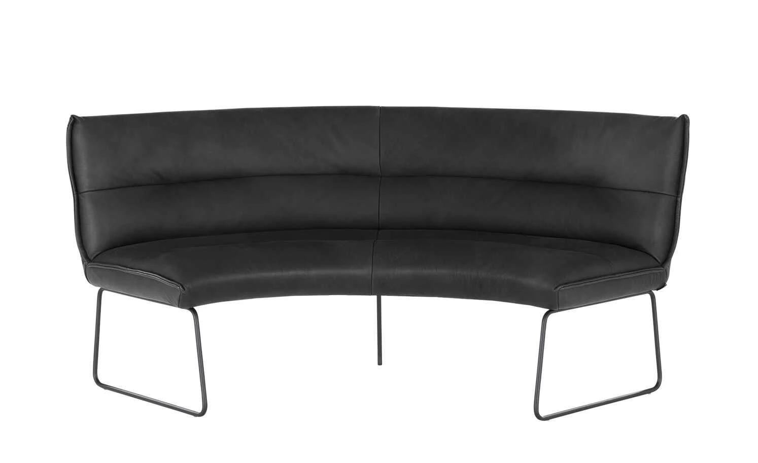 KOINOR Leder-Rundbank Essay | Omega (Dunkelgrau) 10 KOINOR Leder-Rundbank Essay | Omega (Dunkelgrau) – Bild 10