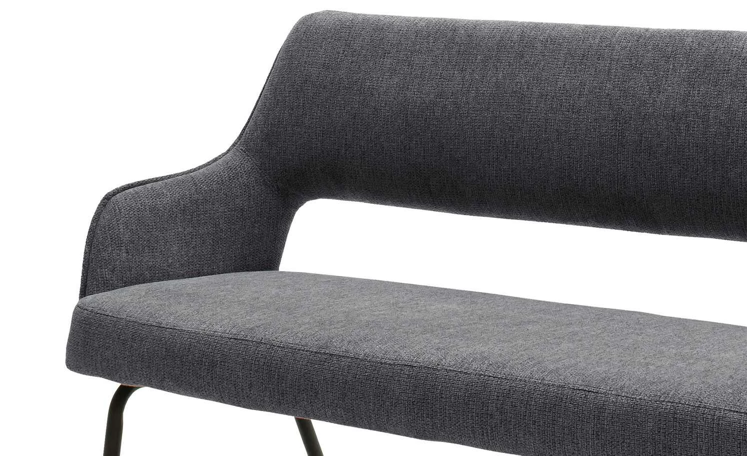 Einzelbank Gory | Anthrazit 3 Einzelbank Gory | Anthrazit – Bild 3