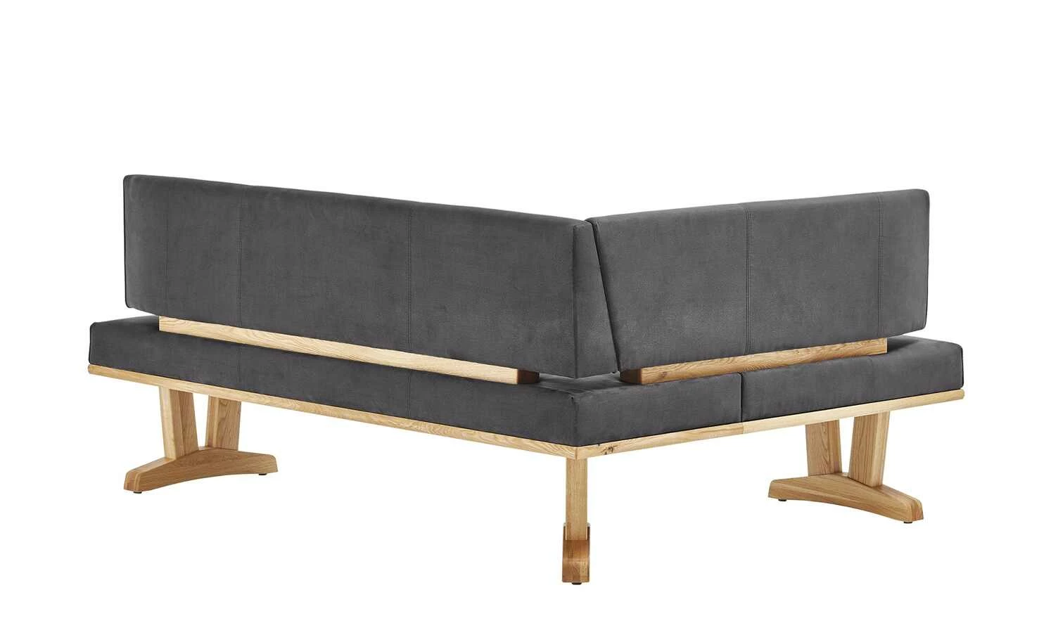 Eckbank Mila | Graphit (Dunkelgrau) rechts Schenkelmaß: 202 cm 7 Eckbank Mila | Graphit (Dunkelgrau) rechts Schenkelmaß: 202 cm – Bild 7