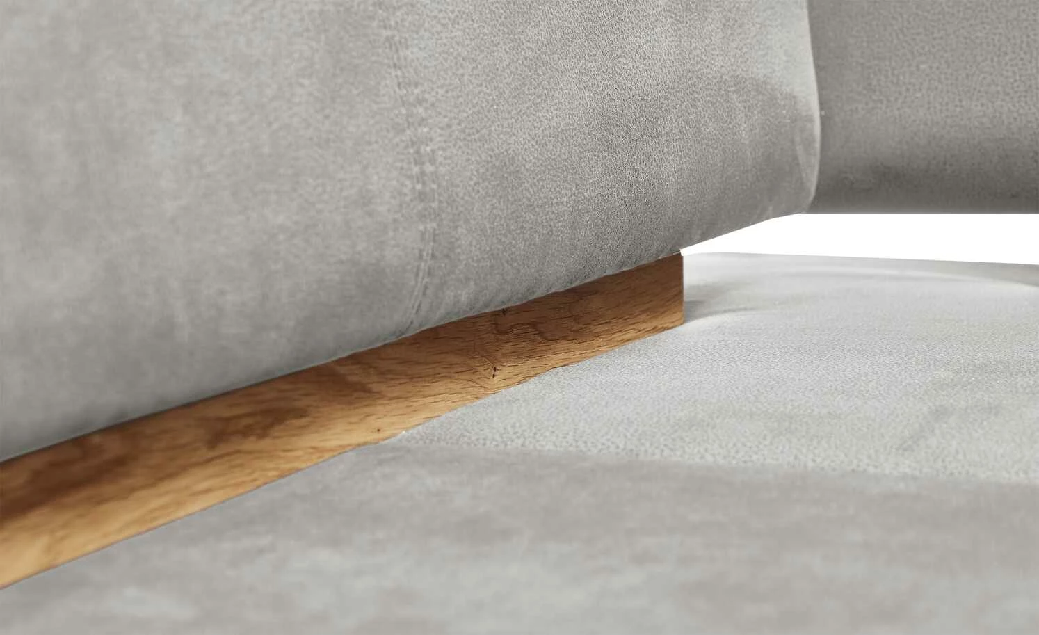 Eckbank Mila | Platingrau (Hellgrau) rechts Schenkelmaß: 202 cm 6 Eckbank Mila | Platingrau (Hellgrau) rechts Schenkelmaß: 202 cm – Bild 6