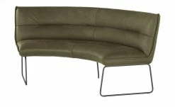 KOINOR Leder-Rundbank Essay | Verde (Dunkelgrün)