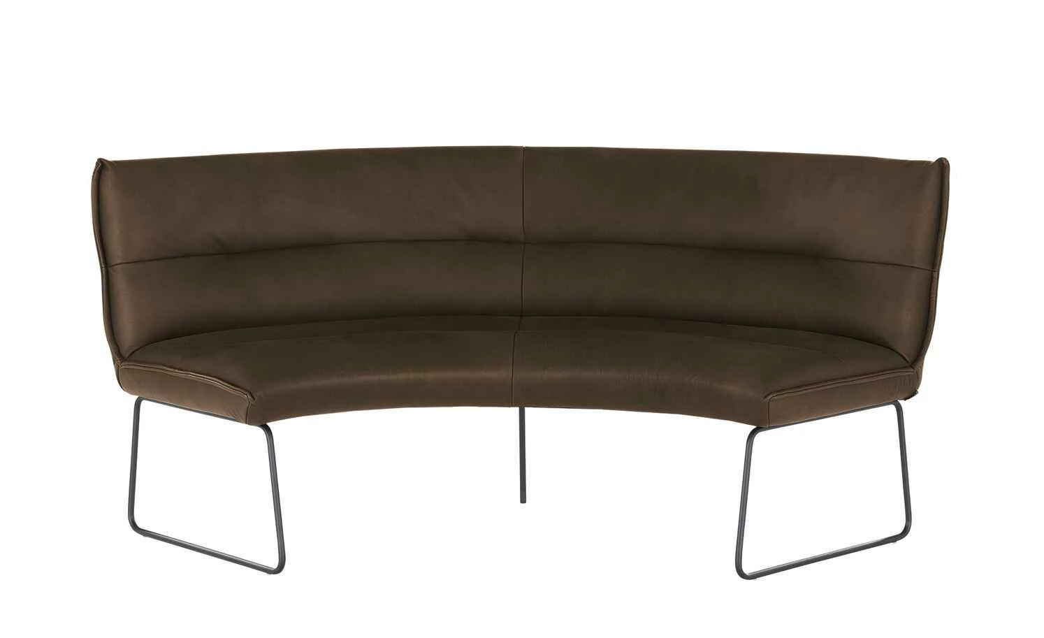 KOINOR Leder-Rundbank Essay | Muskat (Braun) 9 KOINOR Leder-Rundbank Essay | Muskat (Braun) – Bild 9