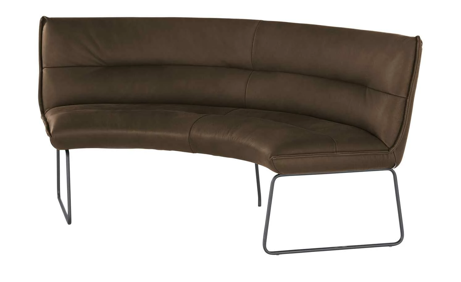 KOINOR Leder-Rundbank Essay | Muskat (Braun) 1 KOINOR Leder-Rundbank Essay | Muskat (Braun)