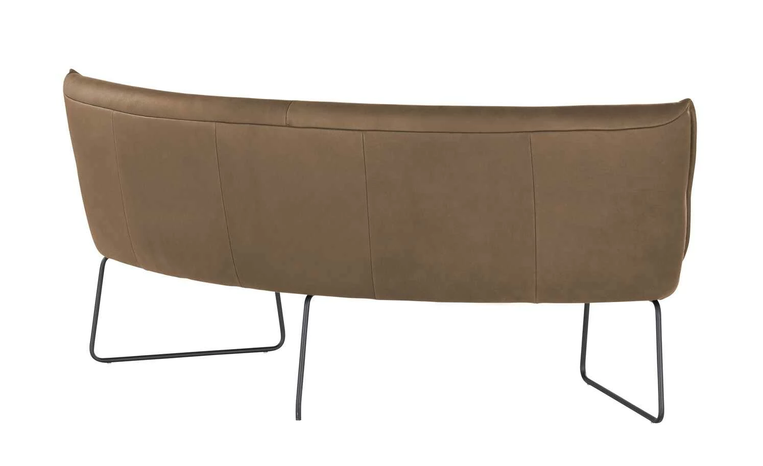 KOINOR Leder-Rundbank Essay | Chai (Hellbraun) 9 KOINOR Leder-Rundbank Essay | Chai (Hellbraun) – Bild 9