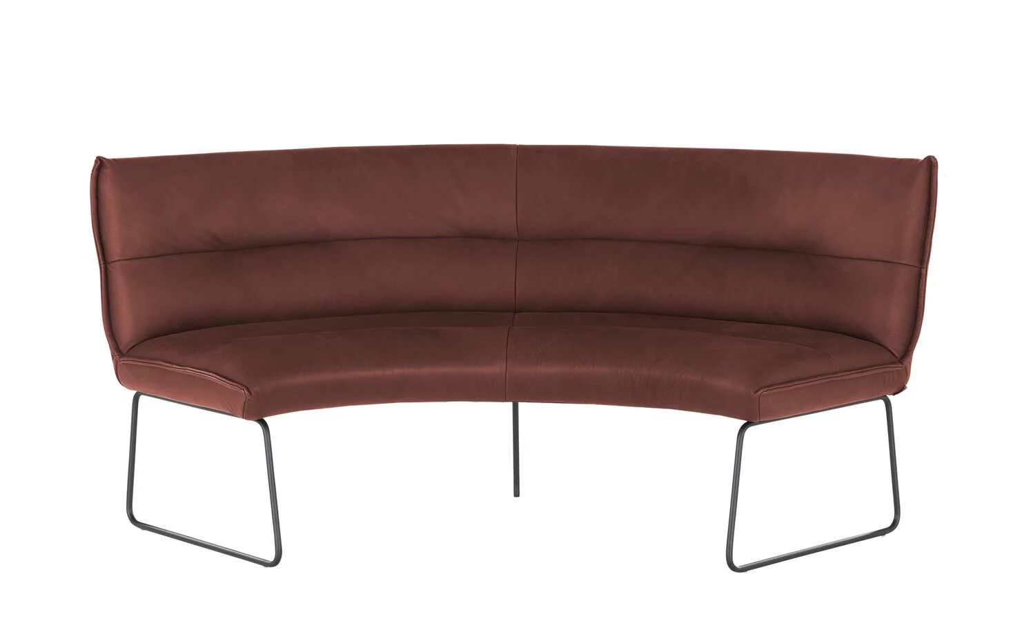 KOINOR Leder-Rundbank Essay | Chilli (Rot) 10 KOINOR Leder-Rundbank Essay | Chilli (Rot) – Bild 10