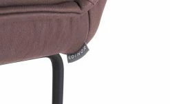 KOINOR Leder-Rundbank Essay | Plum (Rosa) -Bänke Verkaufsladen 15307291 7 202206232232