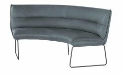 KOINOR Leder-Rundbank Essay | Mare (Blau)