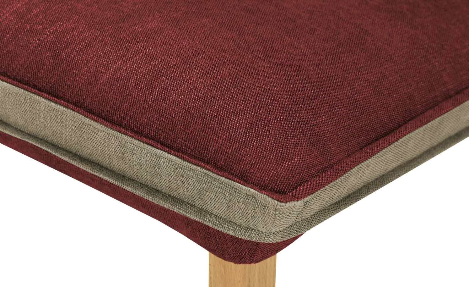 Woodford Polsterbank Sunna | Kombi Rosso (Rot) / Beige 199|cm 6 Woodford Polsterbank Sunna | Kombi Rosso (Rot) / Beige 199|cm – Bild 6