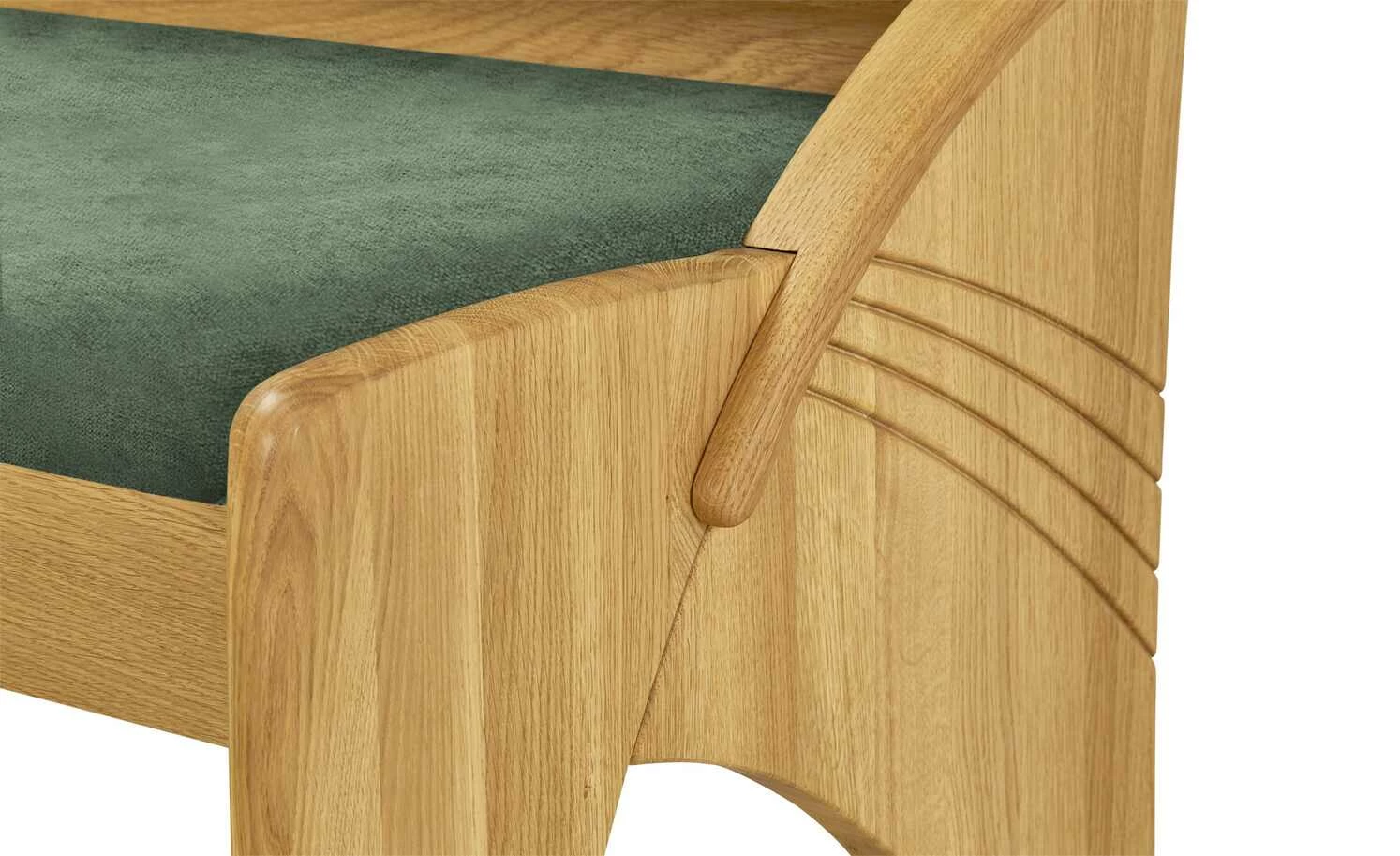 Truheneckbank massiv Multistar | Verde (Grün) 147x127 cm 5 Truheneckbank massiv Multistar | Verde (Grün) 147x127 cm – Bild 5