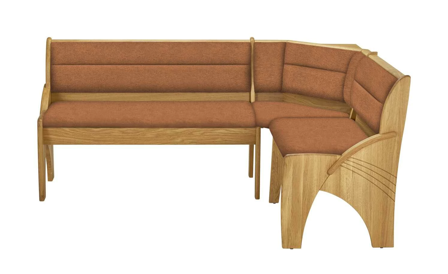 Truheneckbank massiv Multistar | Rost (Cognac) 147x127 cm 3 Truheneckbank massiv Multistar | Rost (Cognac) 147x127 cm – Bild 3