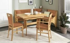 Truheneckbank massiv Multistar | Rost (Cognac) 147x127 cm