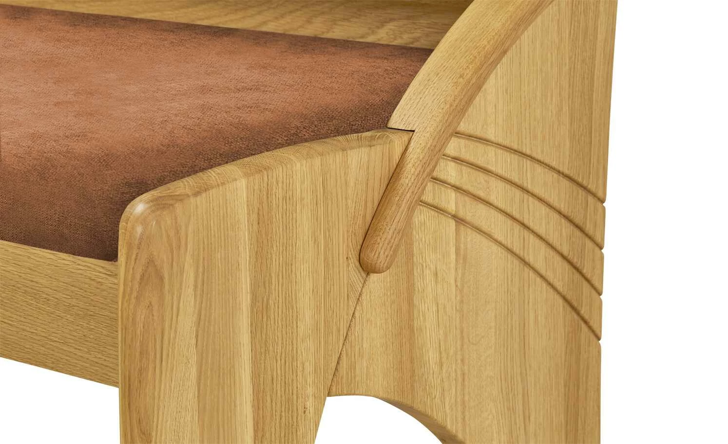 Truheneckbank massiv Multistar | Rost (Cognac) 147x127 cm 5 Truheneckbank massiv Multistar | Rost (Cognac) 147x127 cm – Bild 5