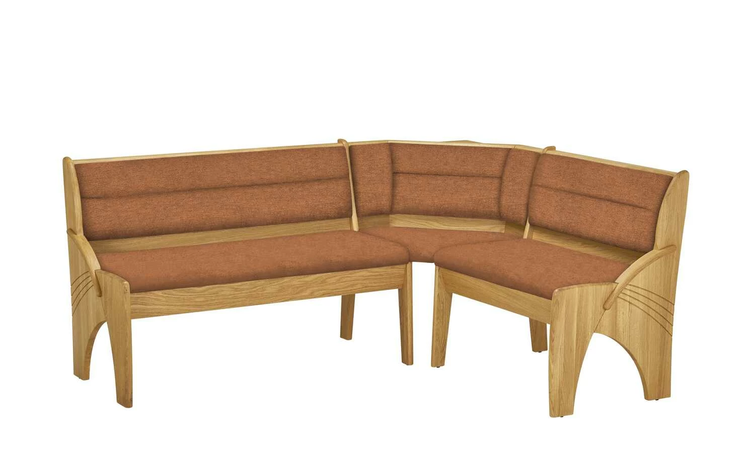 Truheneckbank massiv Multistar | Rost (Cognac) 147x127 cm 2 Truheneckbank massiv Multistar | Rost (Cognac) 147x127 cm – Bild 2