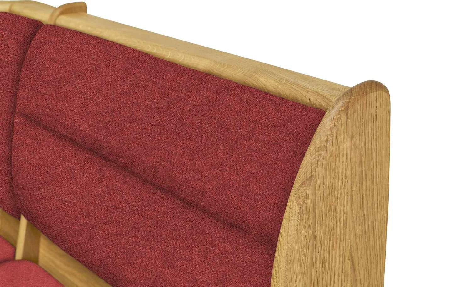 Truheneckbank massiv Multistar | Kirsche (Rot) 147x127 cm 5 Truheneckbank massiv Multistar | Kirsche (Rot) 147x127 cm – Bild 5