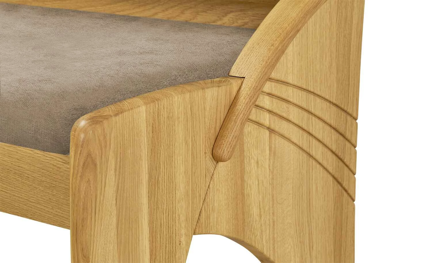 Truheneckbank massiv Multistar | Taupe 187x127 cm 5 Truheneckbank massiv Multistar | Taupe 187x127 cm – Bild 5