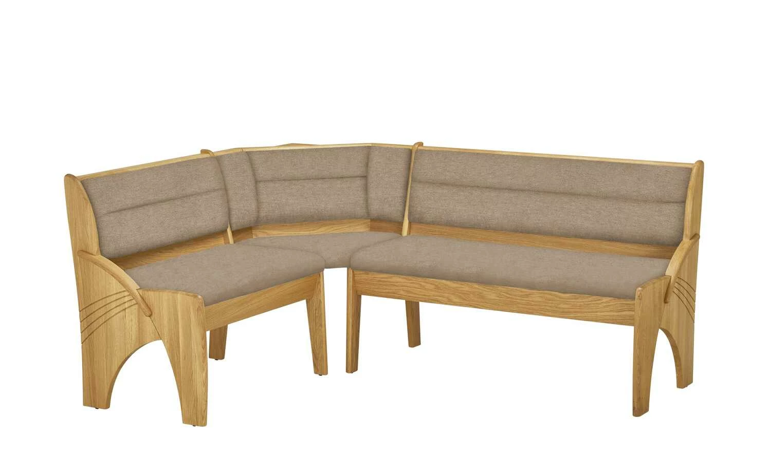 Truheneckbank massiv Multistar | Taupe 167x187 cm 2 Truheneckbank massiv Multistar | Taupe 167x187 cm – Bild 2