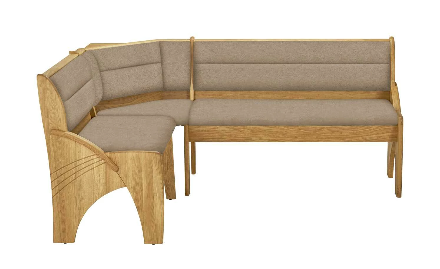 Truheneckbank massiv Multistar | Taupe 127x187 cm 4 Truheneckbank massiv Multistar | Taupe 127x187 cm – Bild 4