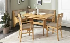 Truheneckbank massiv Multistar | Taupe 127x147 cm