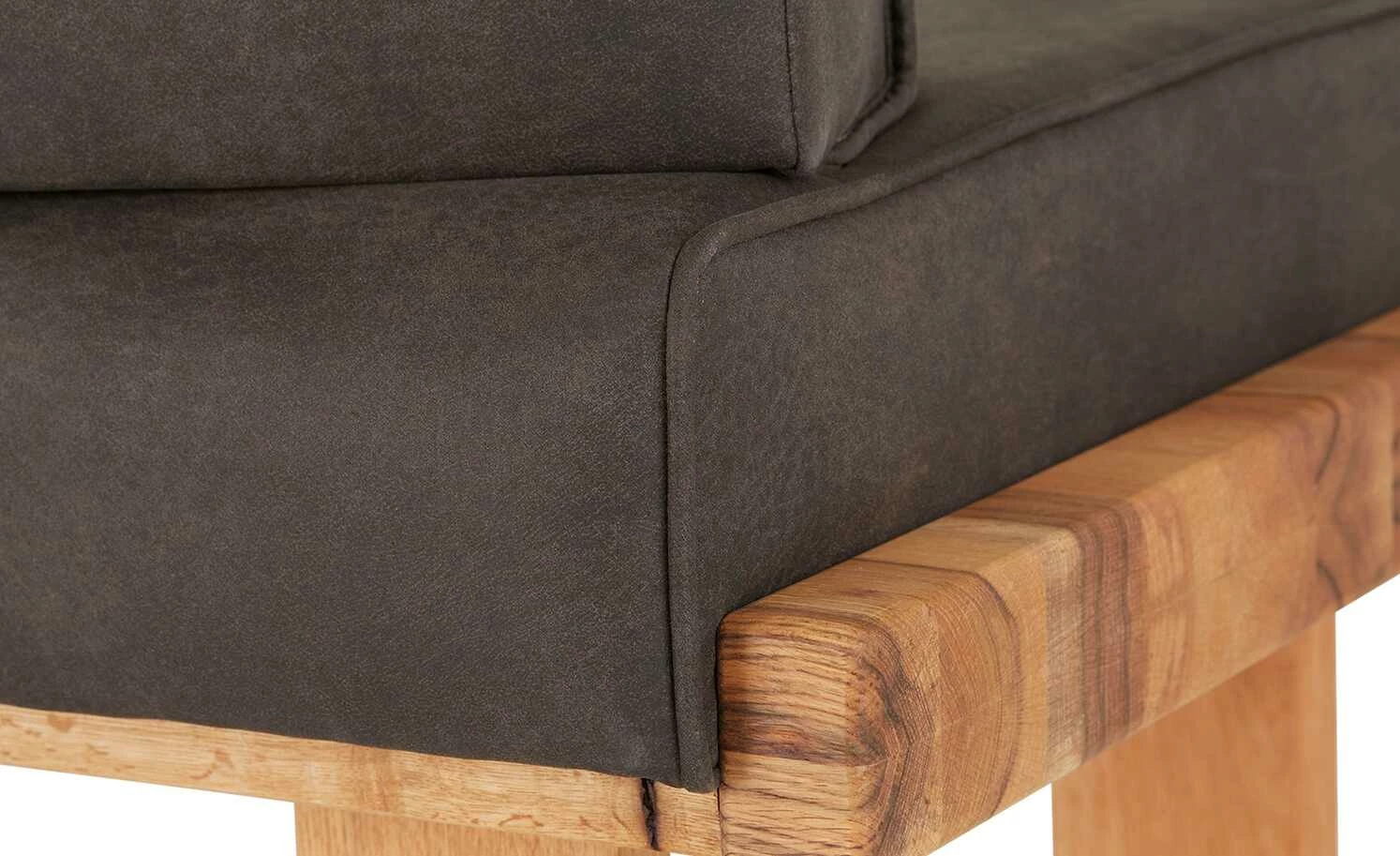 Woodford Polsterbank Alina | Anthrazit (Grau) / Balkeneiche 188|cm 11 Woodford Polsterbank Alina | Anthrazit (Grau) / Balkeneiche 188|cm – Bild 11